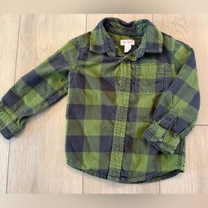 Cat & Jack Plaid Shirt sz 2T